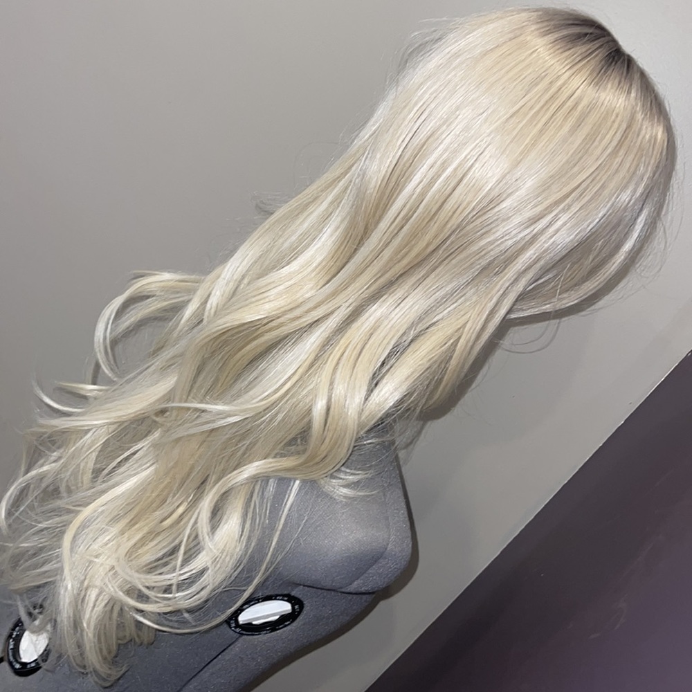 INH Hair Wig Blondie 22” Lace Front Synthetic Wig with Adjustable Cap